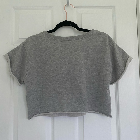 Grey J.B.Y crop top. - Picture 3 of 3